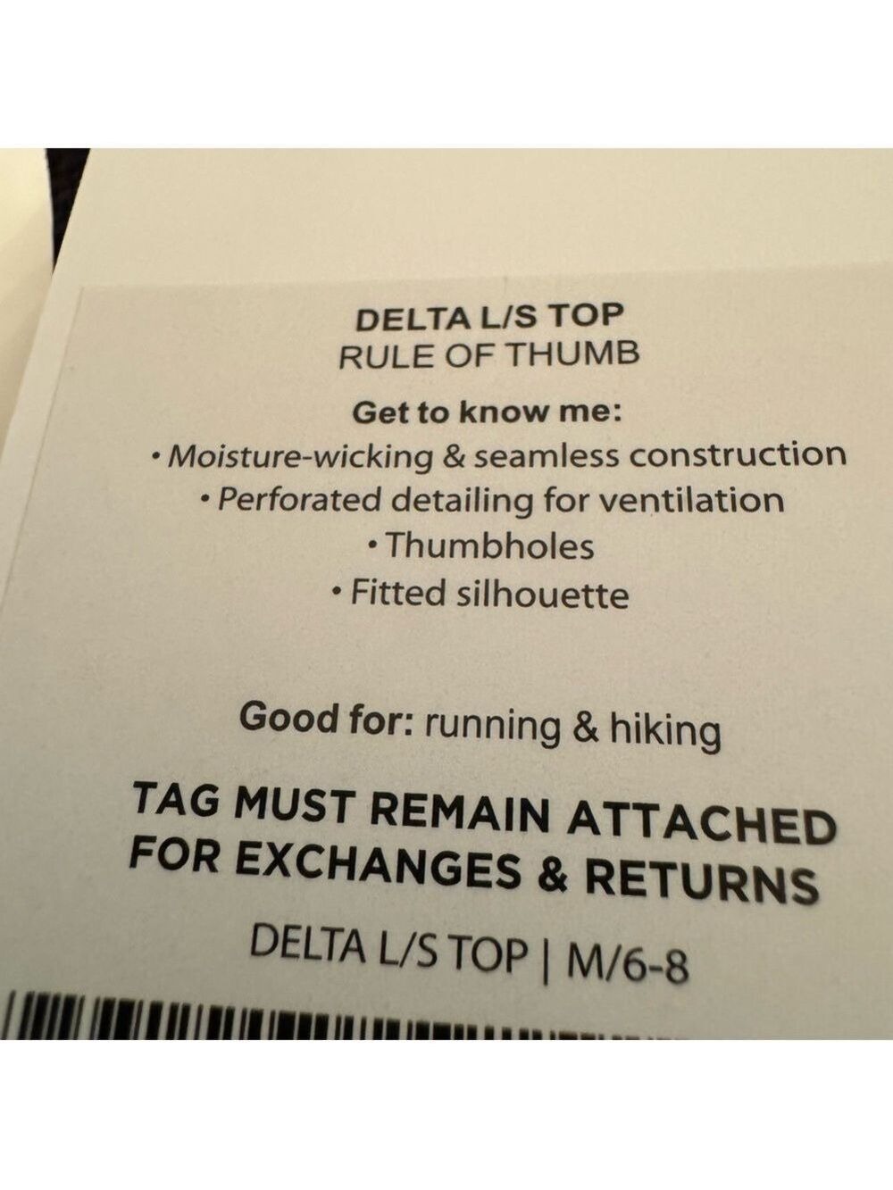 Fabletics Delta Long Sleeve Top
NWT
Size Medium
Black Moisture Wicking - Picture 8 of 9